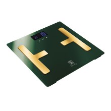 BerlingerHaus - Osobna vaga s LCD zaslonom 2xAAA zelena/zlatna