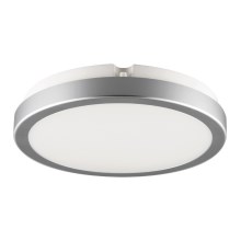 Brilagi - LED Stropna svjetiljka za kupaonicu PERA 18W/230V pr. 22 cm IP65 srebrna