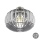 Eglo 79137 - Stropna svjetiljka OLMERO 1xE27/60W/230V sivo-bijela