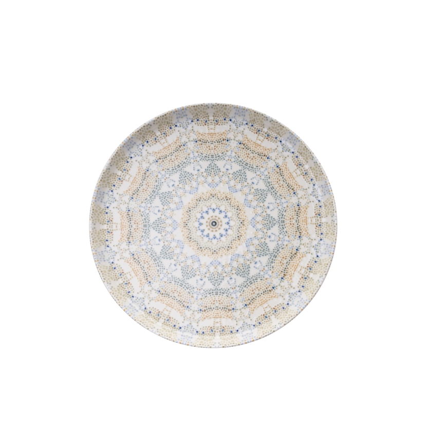 12-dijelni šareni set za jelo od porculana