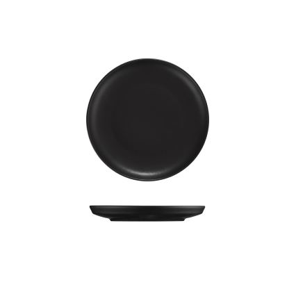 16-dijelni komplet za jelo, crni/porculan