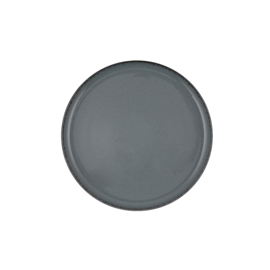 16-dijelni set za jelo, siva/porculan