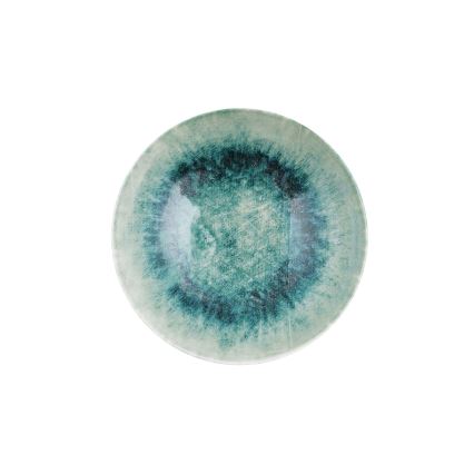 18-dijelni plavi set posuđa od porculana