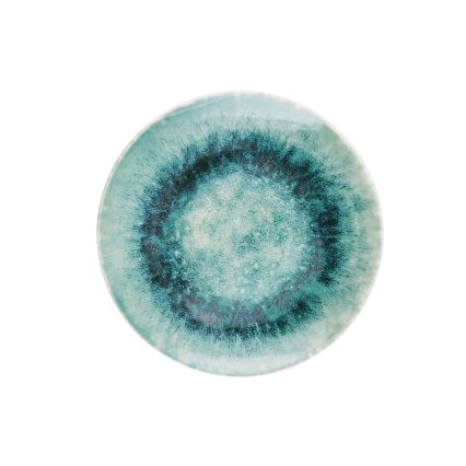 18-dijelni plavi set posuđa od porculana