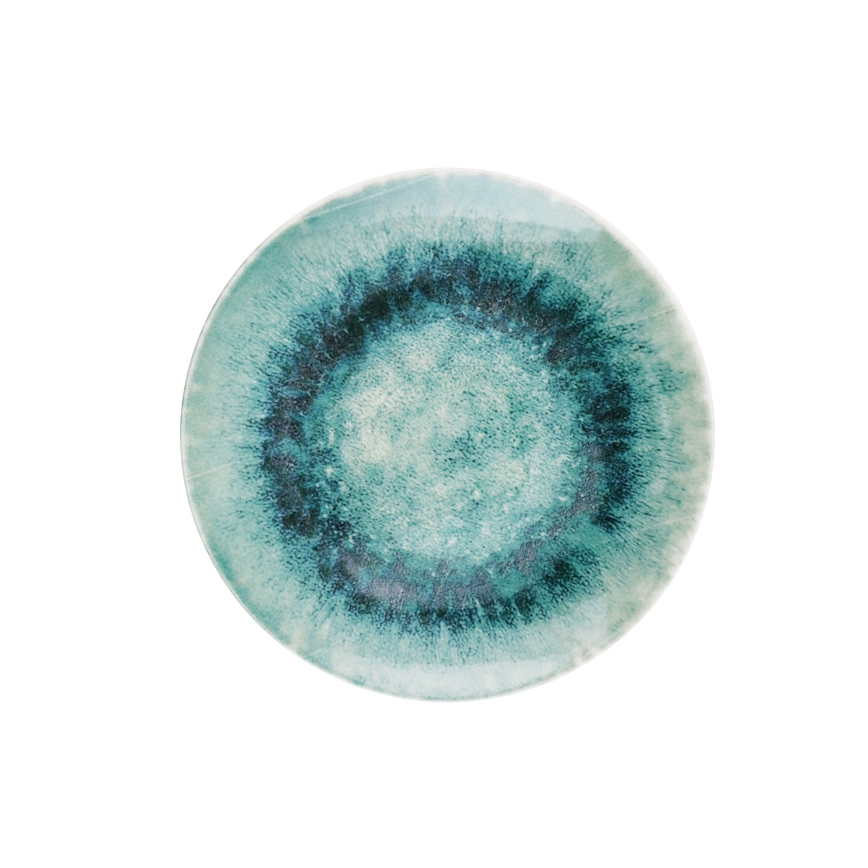 18-dijelni plavi set posuđa od porculana