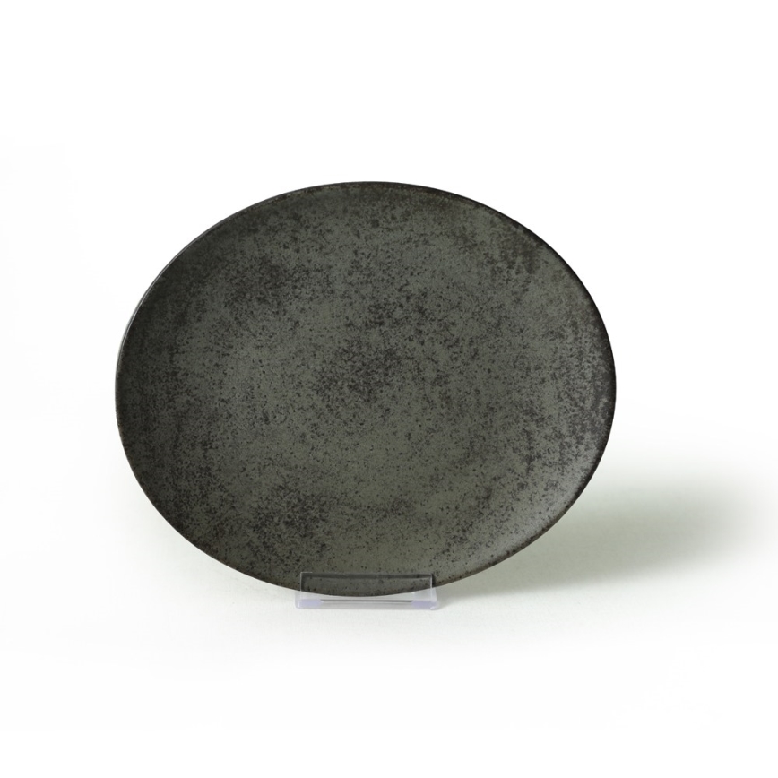 18-dijelni set posuđa antracit/zelena/kamenina