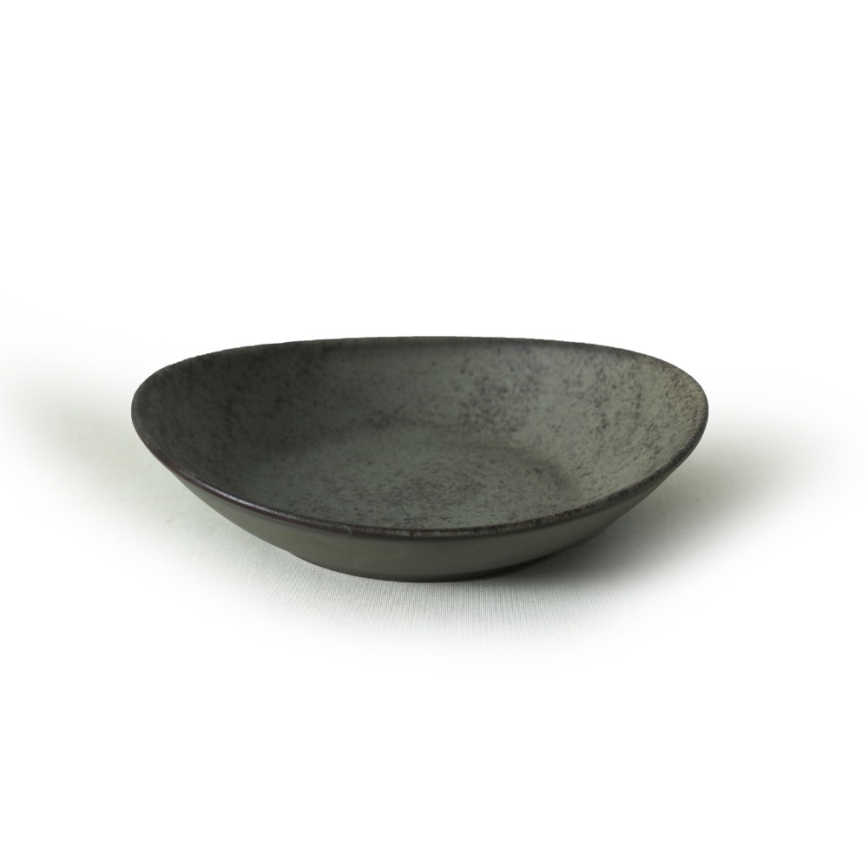 18-dijelni set posuđa antracit/zelena/kamenina