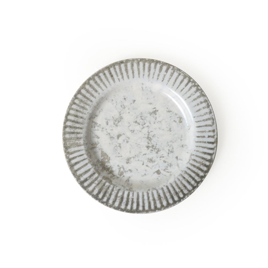 18-dijelni set posuđa, siva/keramika