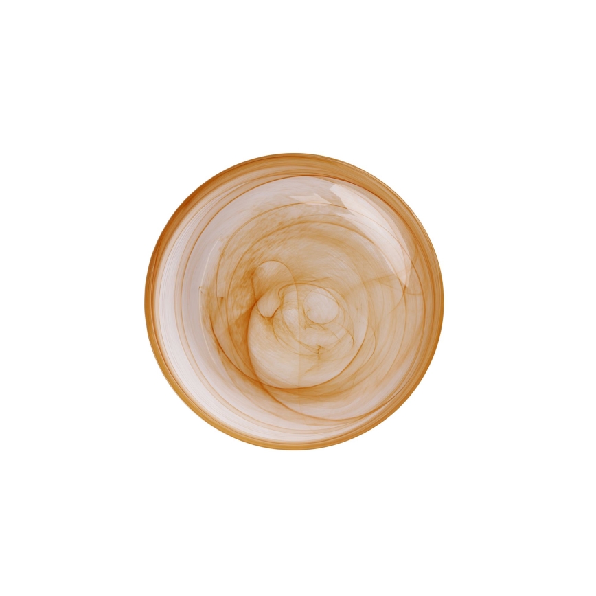 18-dijelni set za jelo, narančasta/staklo