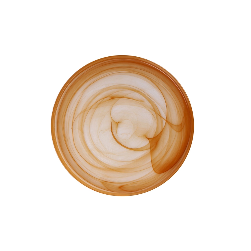 18-dijelni set za jelo, narančasta/staklo