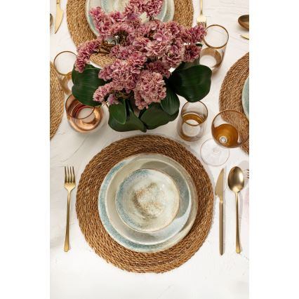 18-dijelni set za jelo, šaren/porculan