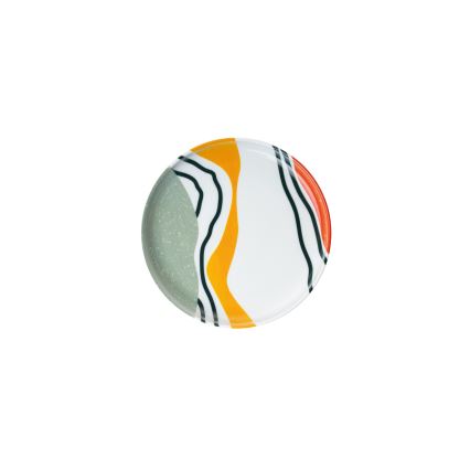 18-dijelni set za jelo, višebojan/porculan