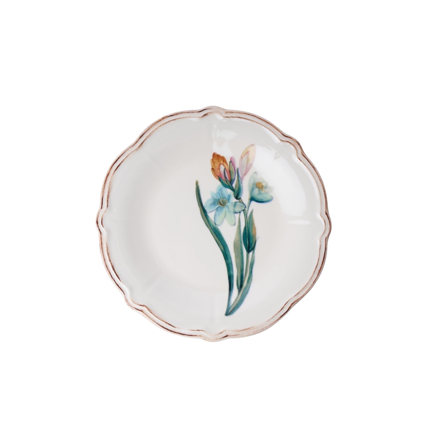 18-dijelni višebojni porculanski set za jelo