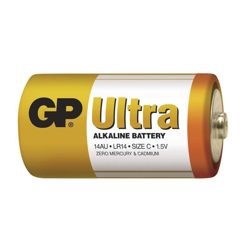 2 kmd Alkalna baterija C GP ULTRA 1,5V