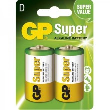 2 kom Alkalna baterija LR20 GP SUPER 1,5V