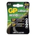 2 kom Litijska baterija AA GP LITHIUM 1,5V
