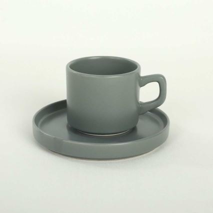 20-dijelni šareni set za jelo od kamenine