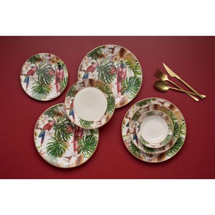 24-dijelni keramički set za jelo, u više boja