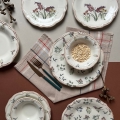 24-dijelni šareni set za jelo/porculan