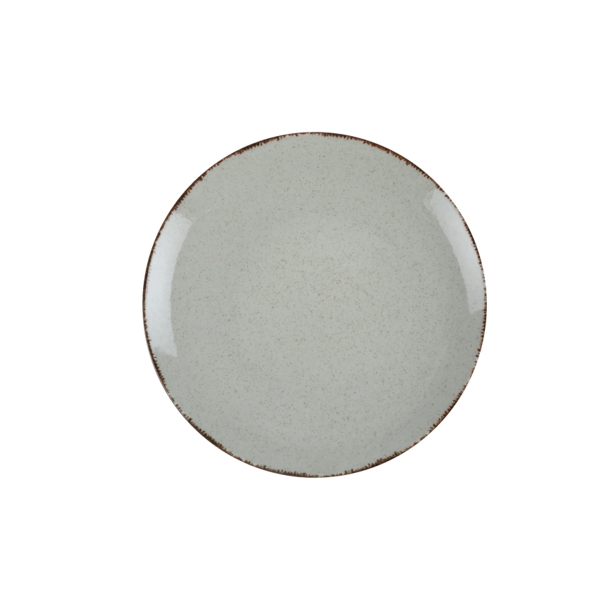 24-dijelni servis za jelo, zeleni/porculan