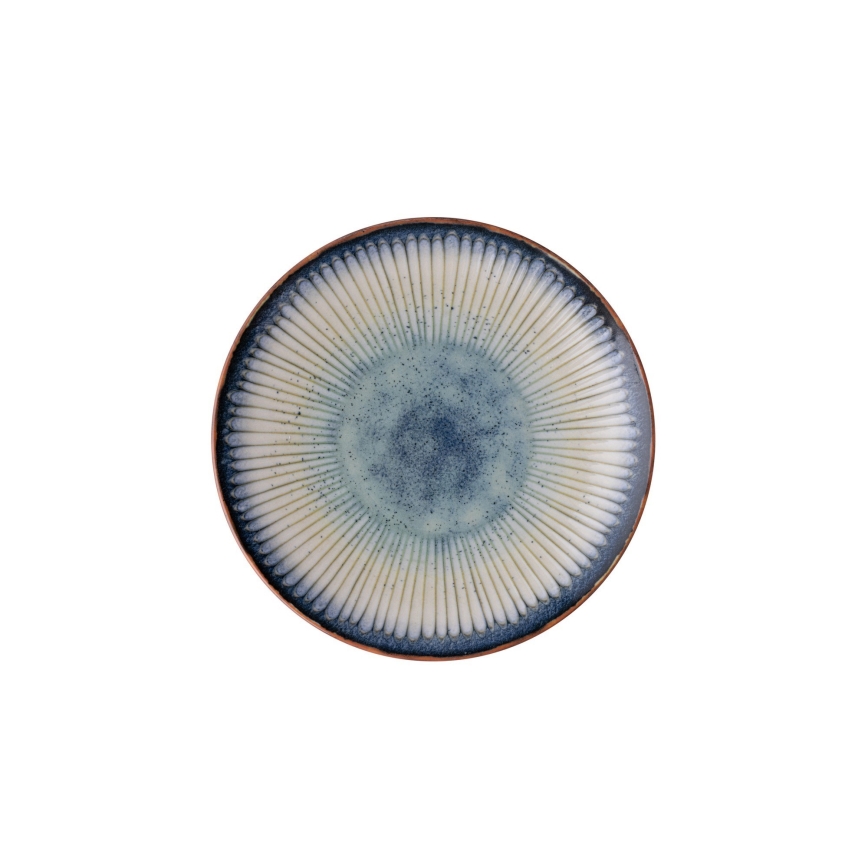 24-dijelni set posuđa, plave boje / porculan