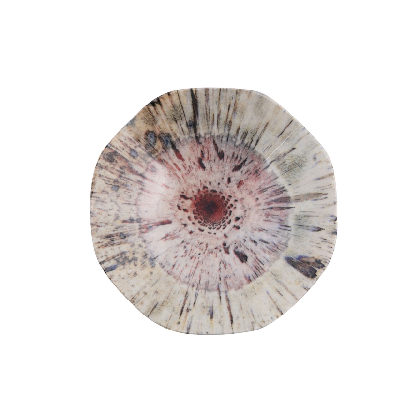 24-dijelni set posuđa, raznobojan/porculan