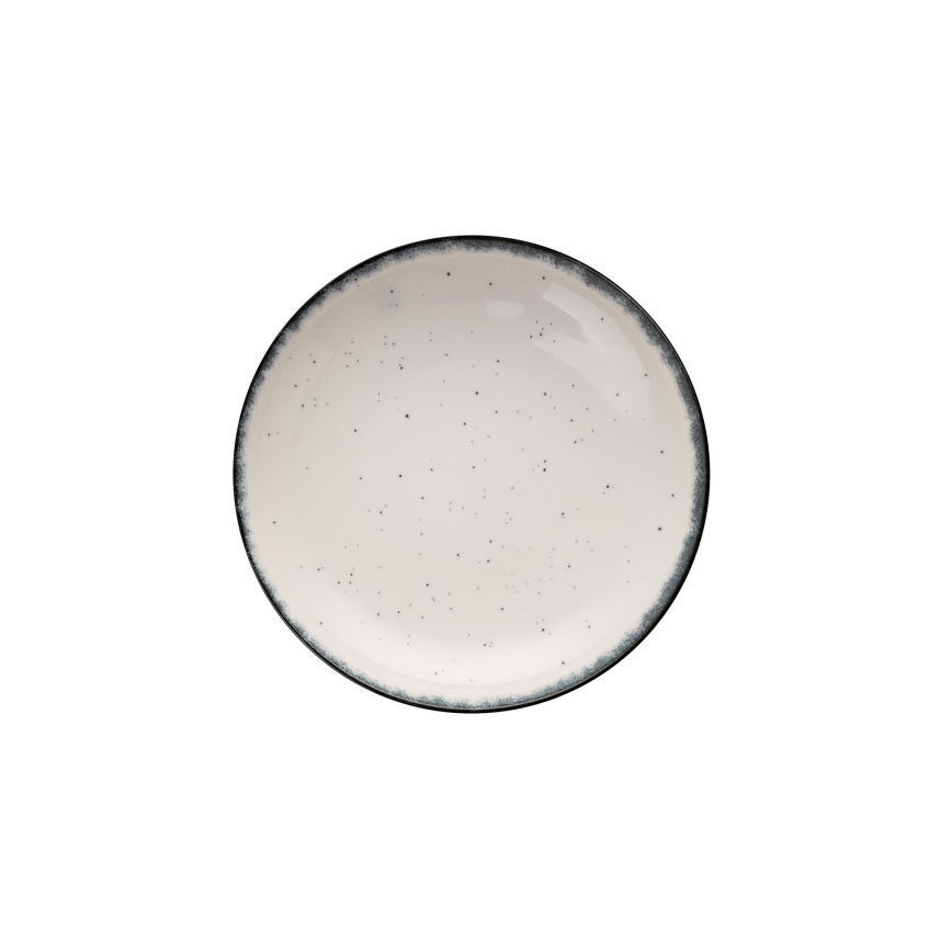 24-dijelni set za jelo, bijele ili crne boje, porculan