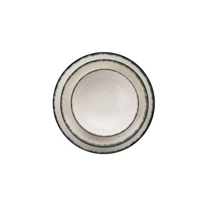 24-dijelni set za jelo, bijele ili crne boje, porculan