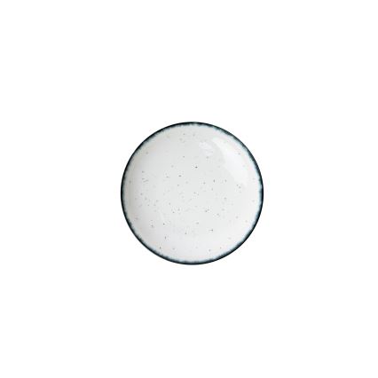 24-dijelni set za jelo, bijeli/crni, porculan