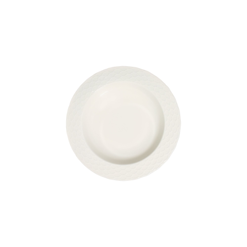 24-dijelni set za jelo, bijeli/porculan