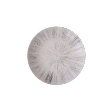 24-dijelni set za jelo, siva/porculan