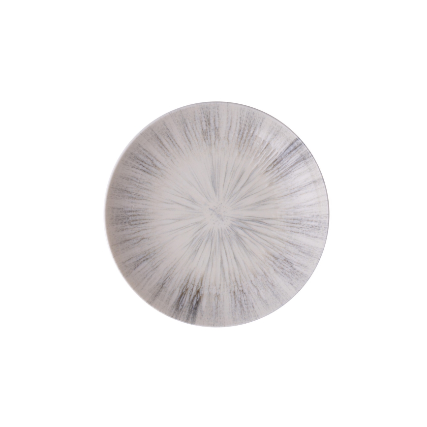 24-dijelni set za jelo, siva/porculan