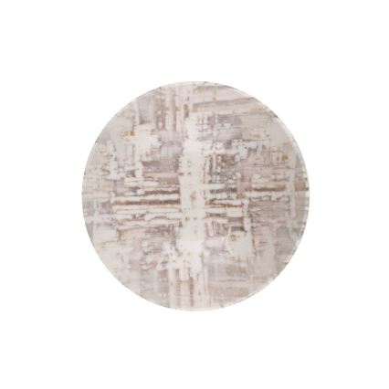 24-dijelni set za jelo, smeđe/bijele boje, od porculana