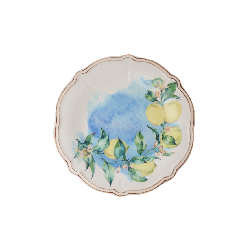 24-dijelni višebojni porculanski set za jelo