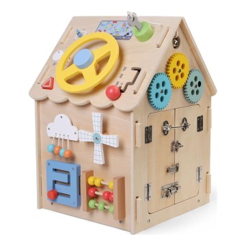 2Kids Toys - Activity board kućica bež