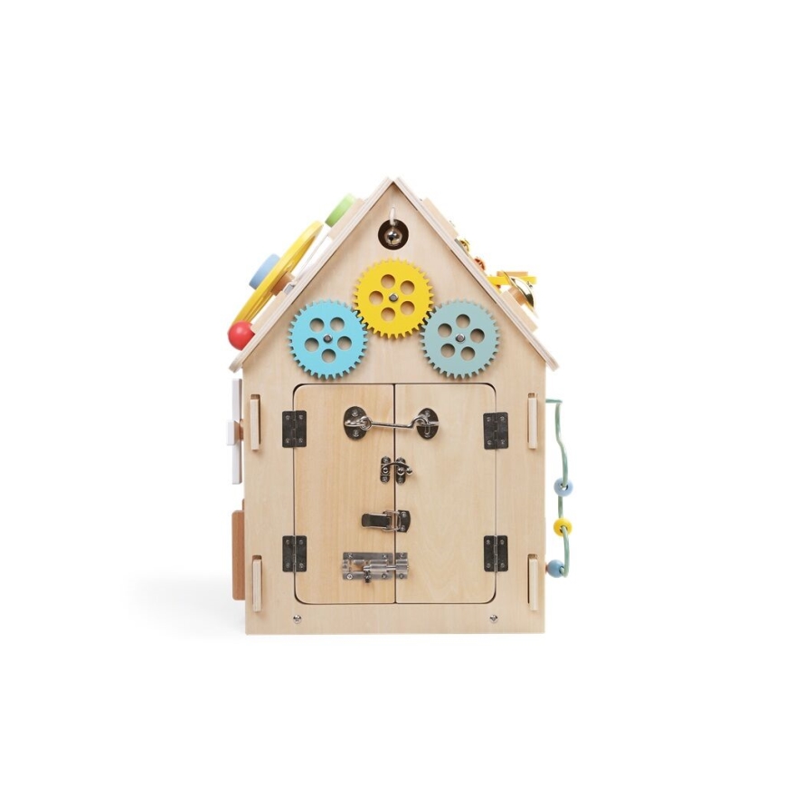 2Kids Toys - Activity board kućica bež