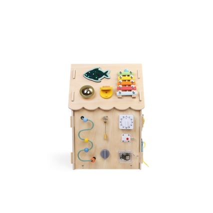 2Kids Toys - Activity board kućica bež