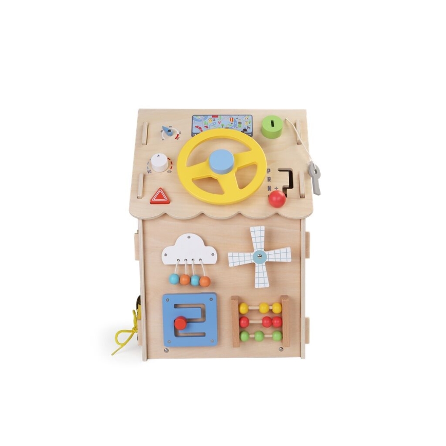 2Kids Toys - Activity board kućica bež