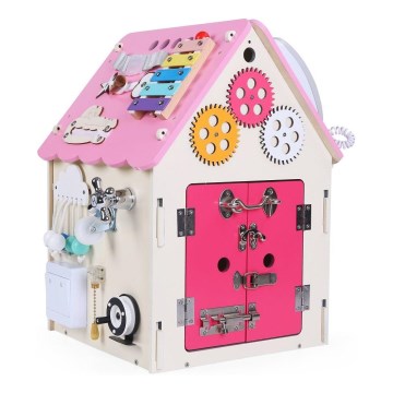 2Kids Toys - Activity board kućica ružičasta