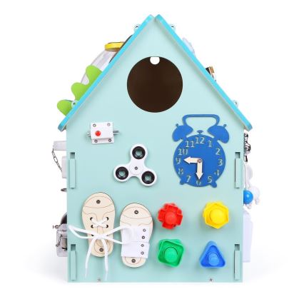 2Kids Toys - Aktivna ploča kućica plava