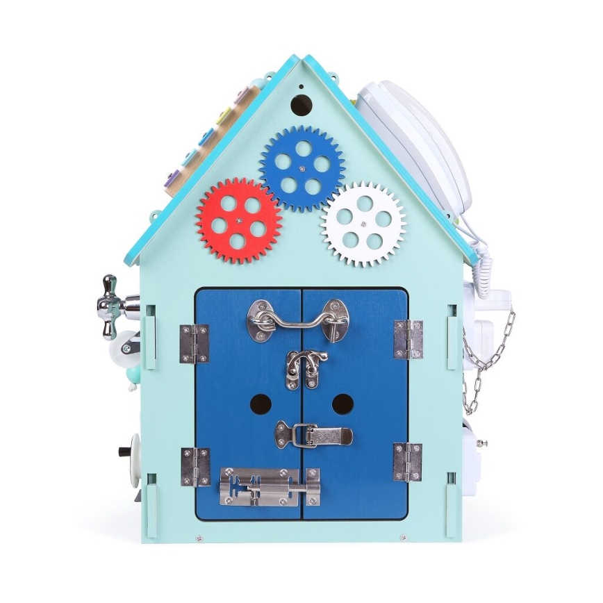 2Kids Toys - Aktivna ploča kućica plava