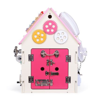 2Kids Toys - Aktivna ploča kućica ružičasta
