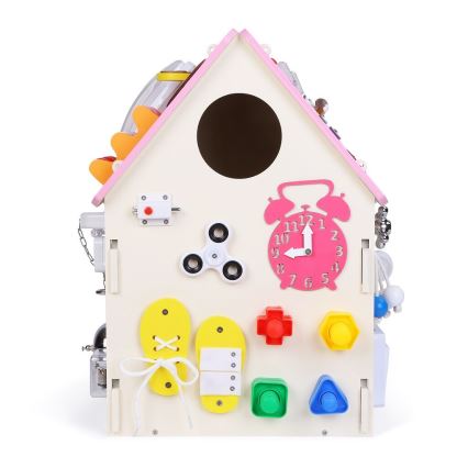 2Kids Toys - Aktivna ploča kućica ružičasta