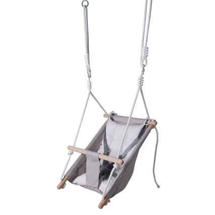 2Kids Toys - Dječja tekstilna ljuljačka za najmlađe siva