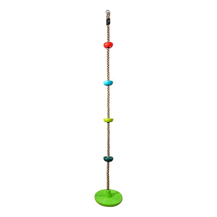 2Kids Toys - Dječje uže za penjanje s diskovima mix boja