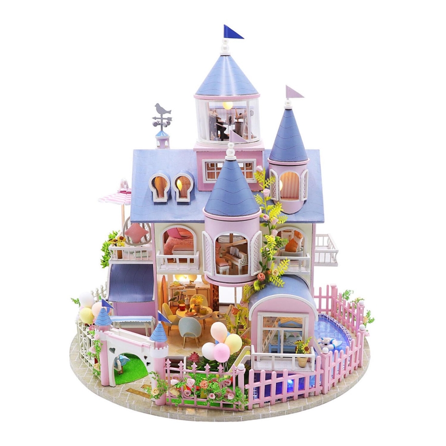 2Kids Toys - Dječji kućica Bajkoviti dvorac 2xAAA