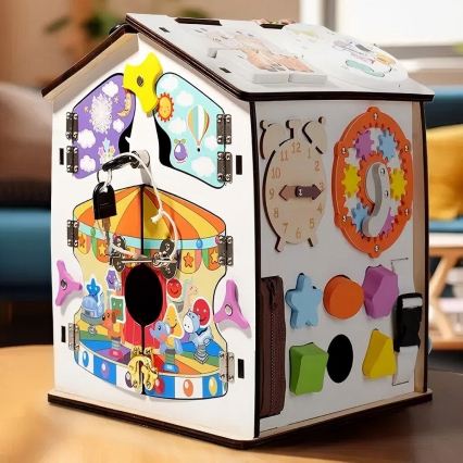 2Kids Toys - Interaktivna ploča kućica bijela
