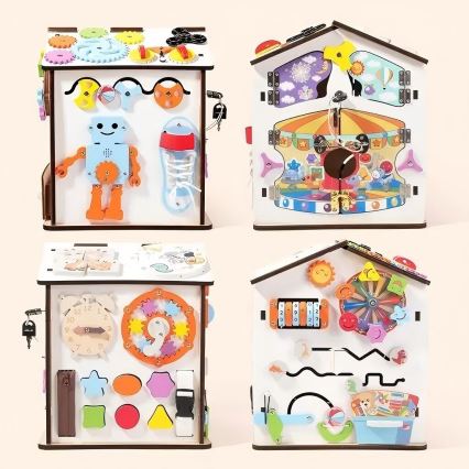 2Kids Toys - Interaktivna ploča kućica bijela