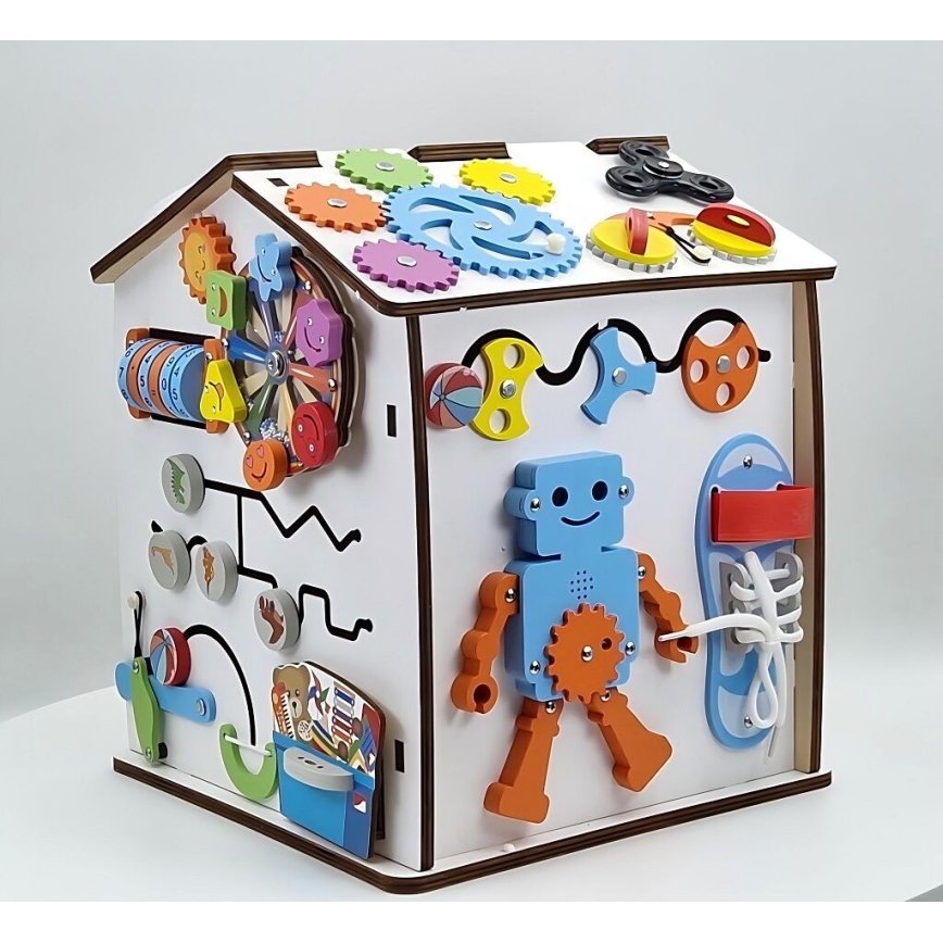 2Kids Toys - Interaktivna ploča kućica bijela