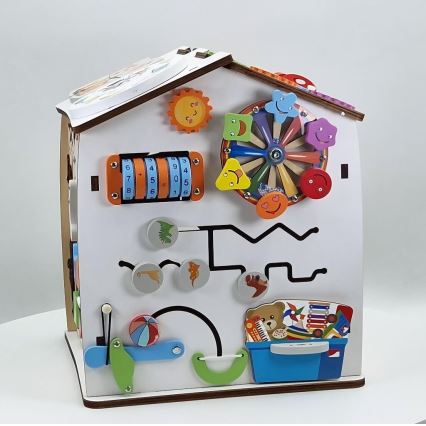 2Kids Toys - Interaktivna ploča kućica bijela